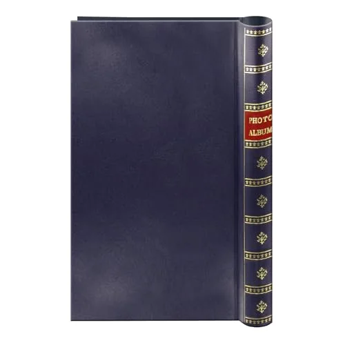 Spiral Bound Bi-Directional Memo Album, 300 pockets, Navy Blue, photo 2