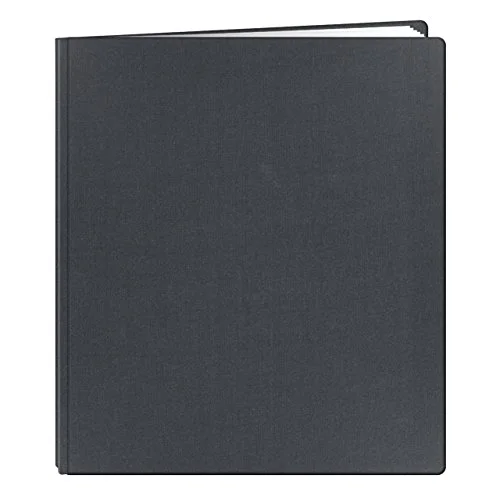 Family Treasures Fabric Post Bound Album 12x15, Midnight Blue, 10 prints