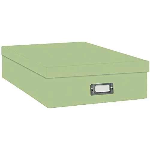 Jumbo Scrapbook Storage Box, Sage Green
