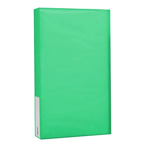 Poly Cover Space Saver Album, 144 pockets, Green