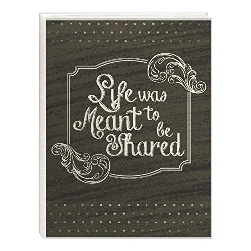 Chalkboard Flexible Cover Mini Album, 36 pockets, Shared