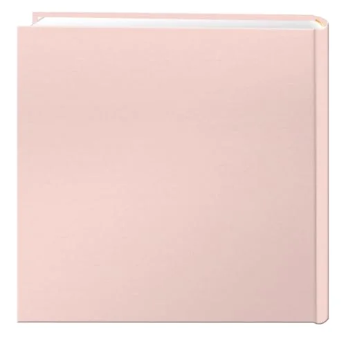 Fabric Frame Cover Photo Album, 200 pockets, Blush Pink, photo 3