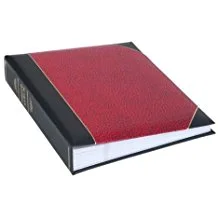 Ledger Bi-Directional Le Memo Album, 5x7, Red