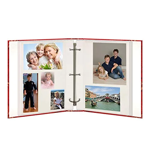 Magnetic 3-Ring Photo Album, 100 pages, Red Foliage, photo 3