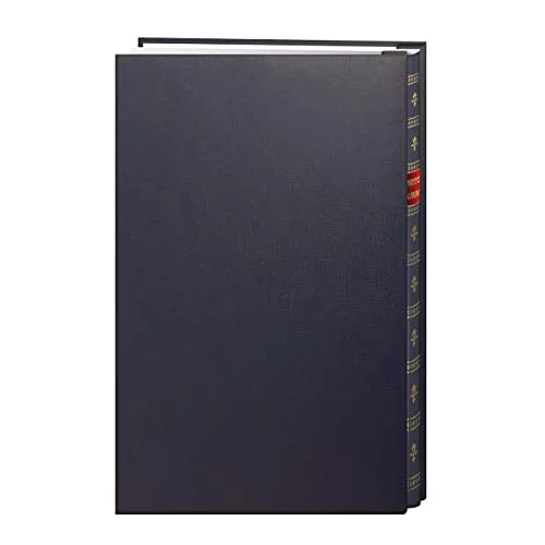 Post-Bound Leatherette Album with Gold Accents, 200 pockets, Bay Blue, photo 4