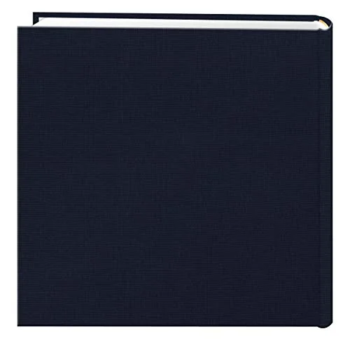 Fabric Frame Cover Photo Album, 200 pockets, Royal Navy, photo 2