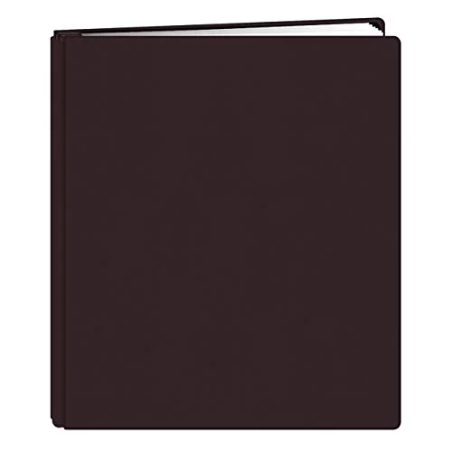 Family Treasures Deluxe Post-Bound Album, 8.5x11, Rich Bordeaux