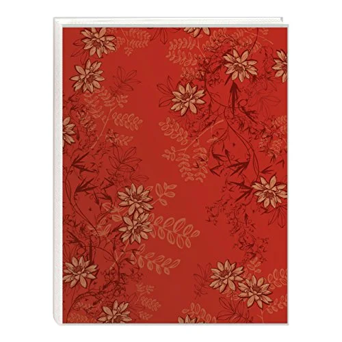 Flexible Cover Mini Album, 24 pockets, Red Foliage