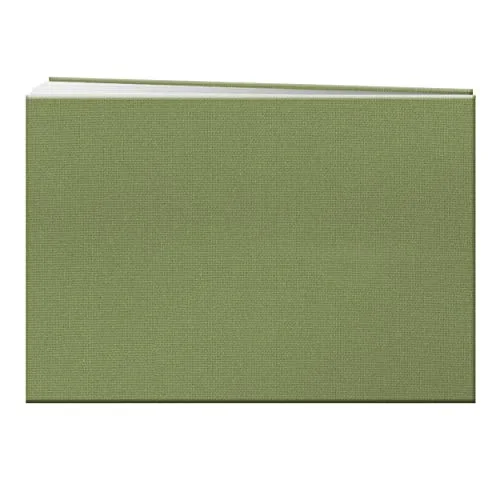 Post-Bound Fabric Frame Memory Book, 5x7, Sage Green, 20 prints, photo 2