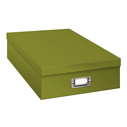 Jumbo Scrapbook Storage Box, Spring Green