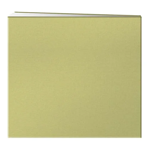 Post-Bound Fabric Frame Memory Book, 8x8, Soft Yellow, photo 2