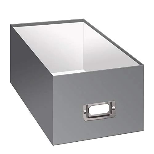CD and DVD Storage Box, Gray, photo 3