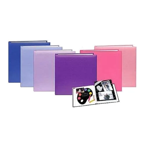 E-Z Load Scrapbook, 8.5x11, Pink