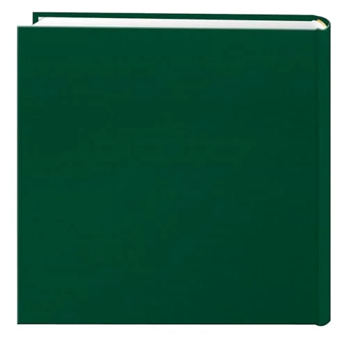Fabric Frame Cover Photo Album, 200 pockets, Emerald Green, photo 3