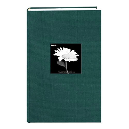 Fabric Frame Cover Photo Album, 300 pockets, Majestic Teal