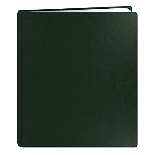 Family Treasures Deluxe Post-Bound Album, 8.5x11, Green,White