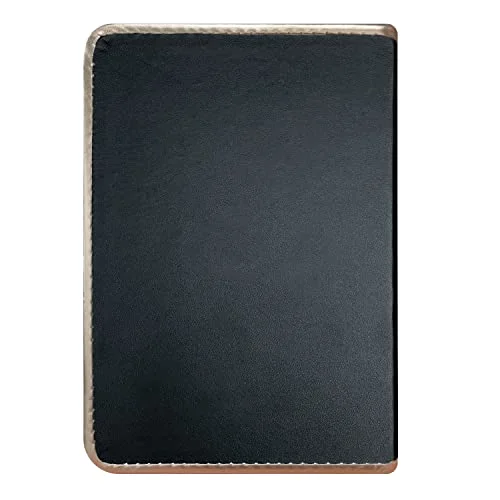 Gold Piped Edge Sewn Mini Photo Album, Black, photo 2