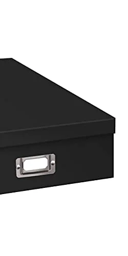 Jumbo Scrapbook Storage Box, Black, photo 2