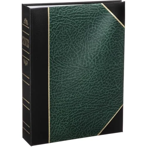 Ledger Le Memo Album, 4x6, Clear,Green, 200 prints