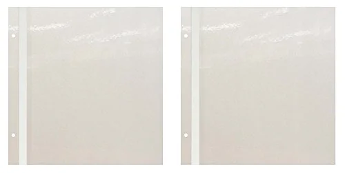 PMV 5 Sheet / 10 Page Refill Pack for PMV-206 Magnetic Albums - TWO PACK, white