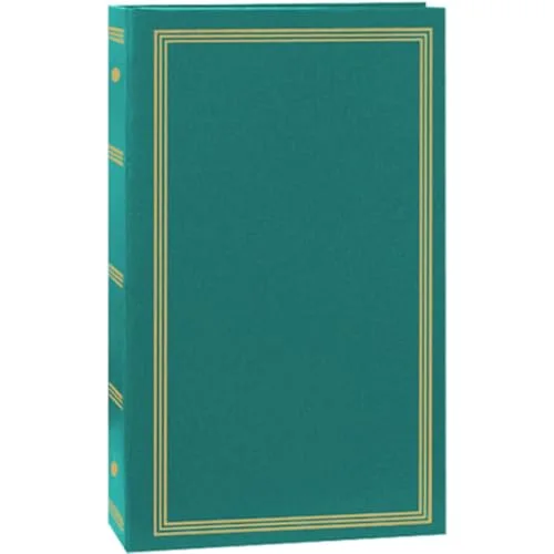 3-Ring Pocket Photo Album, 300 pockets, Teal