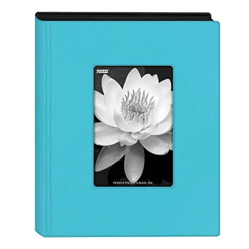 Bookbound Photo Album, 4x6, Aqua Blue