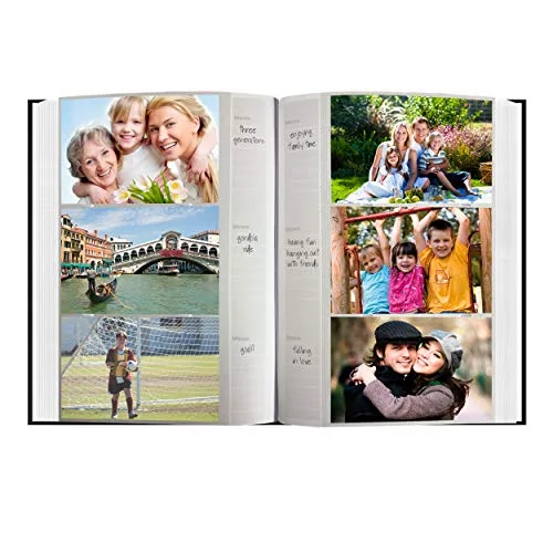 Collage Frame Embossed Leatherette Album, 300 pockets, photo 3