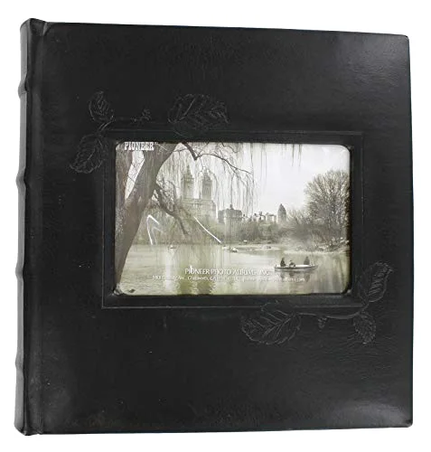 Photo Album, Black, 200 prints, 4x6