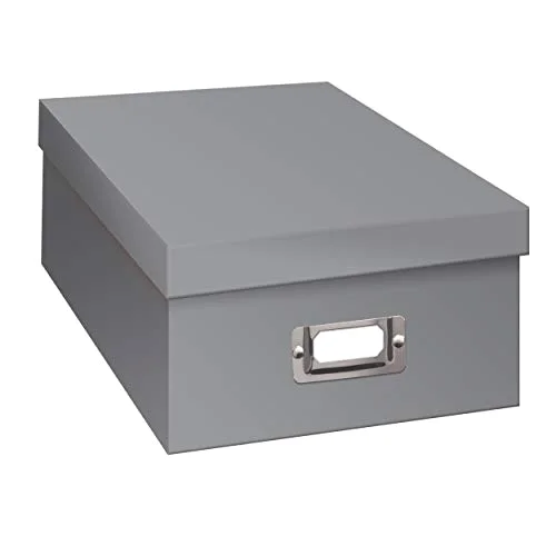 Photo Storage Box, Gray
